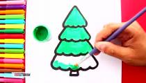 آموزش نقاشی کودکانه کریسمس ۲۰۲۳