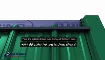 نحوه قرارگیری ساندویچ پانل سقفی