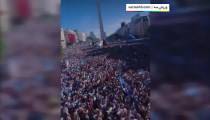 جشن قهرمانی آرژانتین در بوینس آیرس
