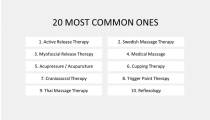 ۲۰ مدل ماساژ و خاصیت آنها