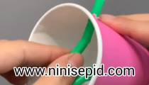 کاردستی خرگوش با لیوان کاغذی
