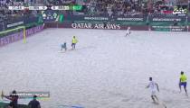مسابقه فوتبال ساحلی ایران 2 - برزیل 3