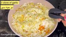 طرز تهیه کوکو کلم پف دار