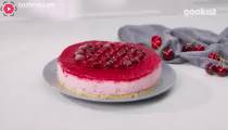 آموزش آشپزی - طرز تهیه کیک پنیر گیلاس