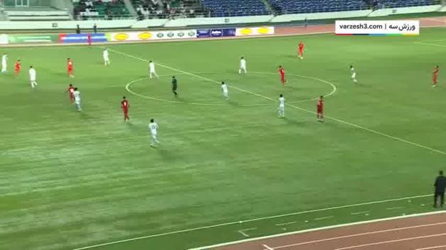 مسابقه فوتبال ترکمنستان 0 - ایران 1