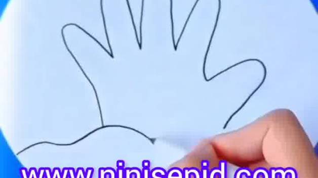 نقاشی کاکتوس با دست