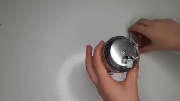 ادویه پاش یا نمک پاش استیل یونیک لایف ۳ عددی