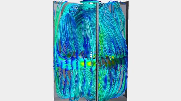 آموزش انجام شبیه سازی cfd تانک اختلاط با نرم افزار انسیس فلوئنت