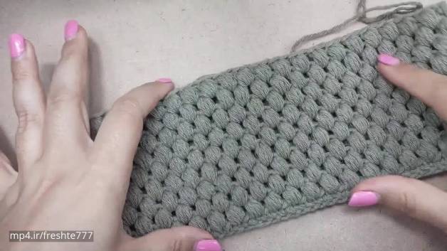 آموزش قلاب بافی شال گردن رینگی