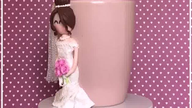 اموزش ساخت ماگ عروس