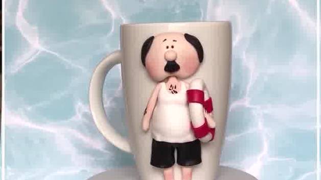 اموزش تزیین ساخت ماگ اقای اسمیت