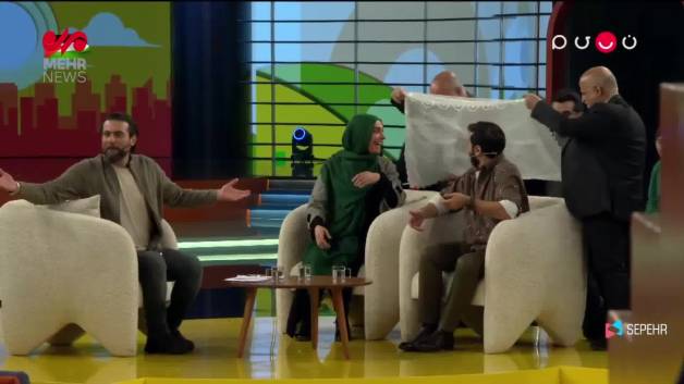 سالگرد ازدواج امین زندگانی و الیکا عبدالرزاقی با حضور جناب خان