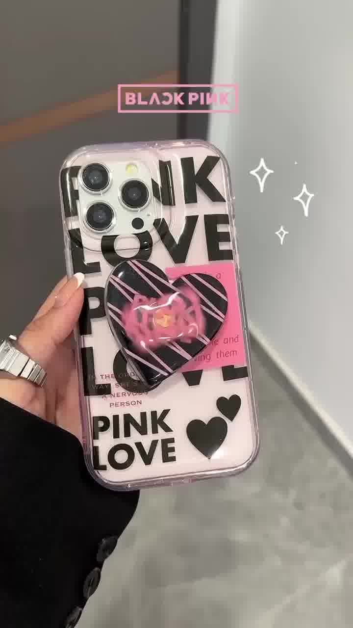قاب گوشی آیفون Pink Love