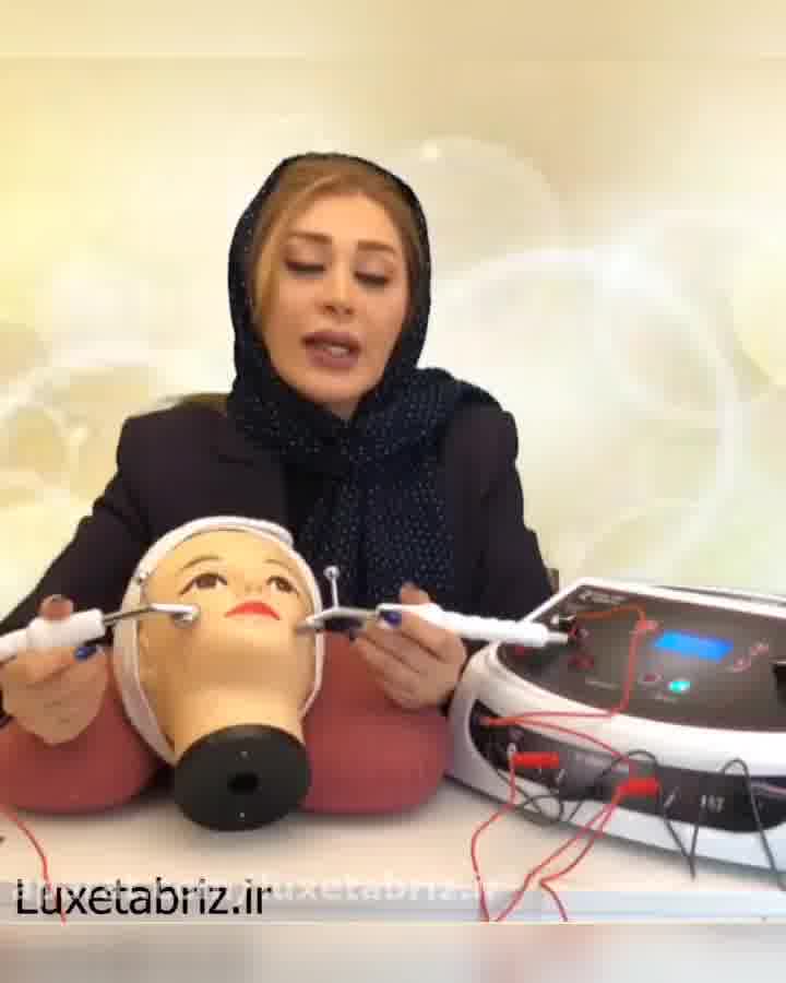 آموزش استفاده از دستگاه هیدرودرمی سه کاره با ماسک حرارتی