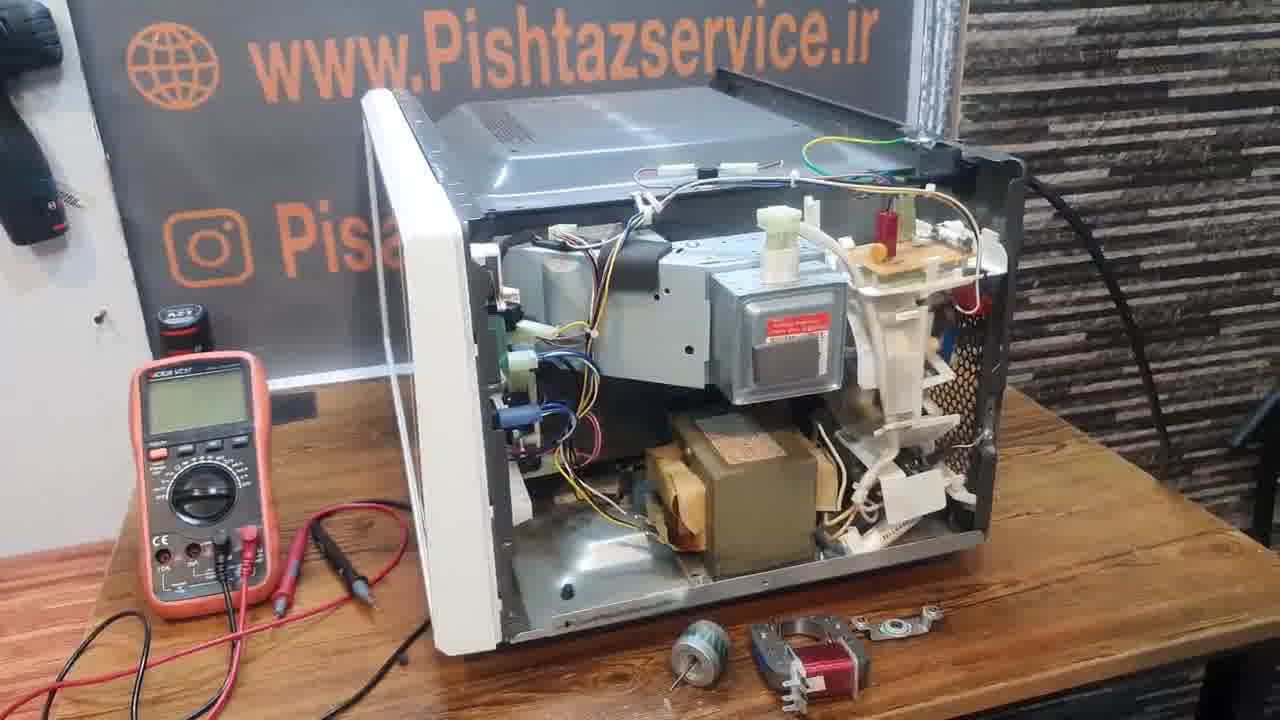 علت صدای زیاد ماکروفر در حین کار