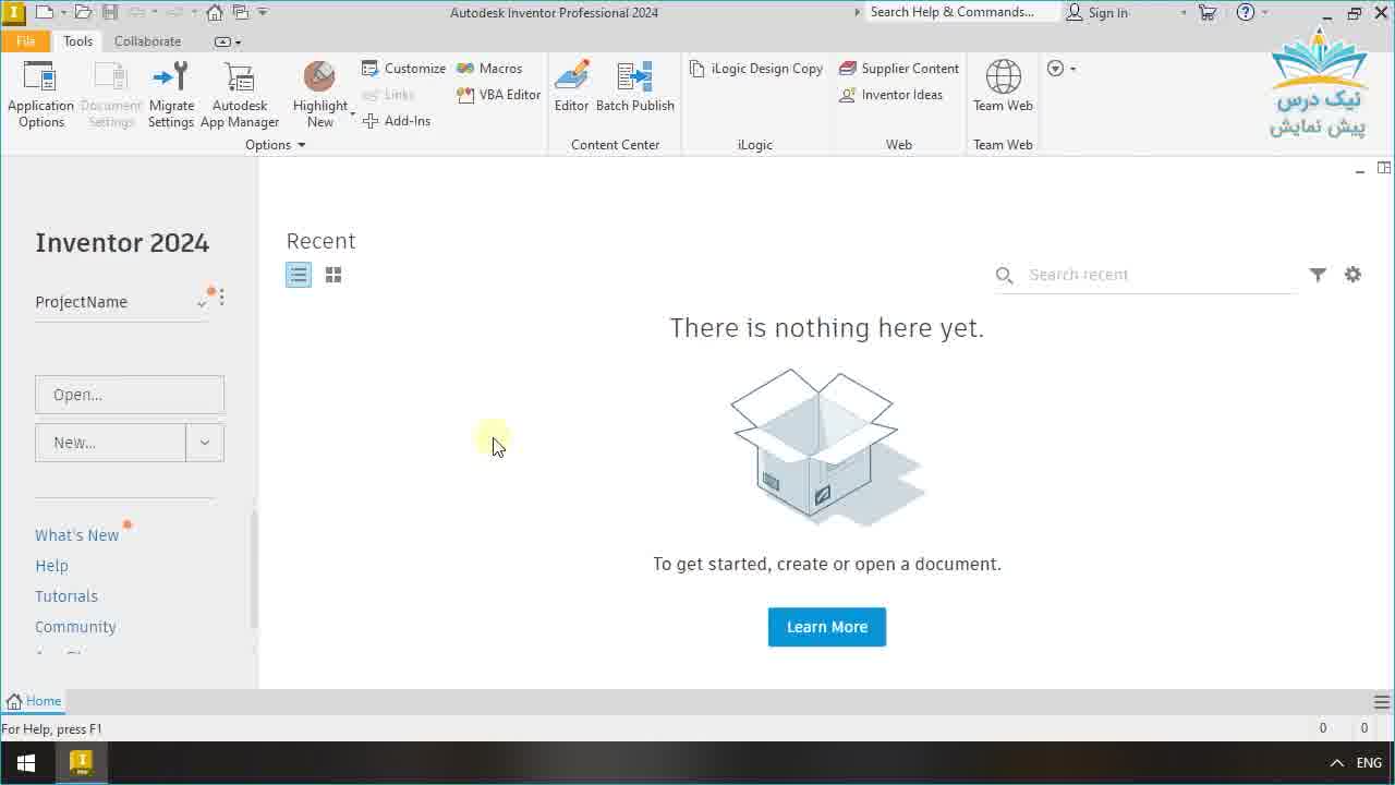 کار با بخش  Materialها و  Appearanceها، آموزش نرم افزار Autodesk Inventor  سطح 2