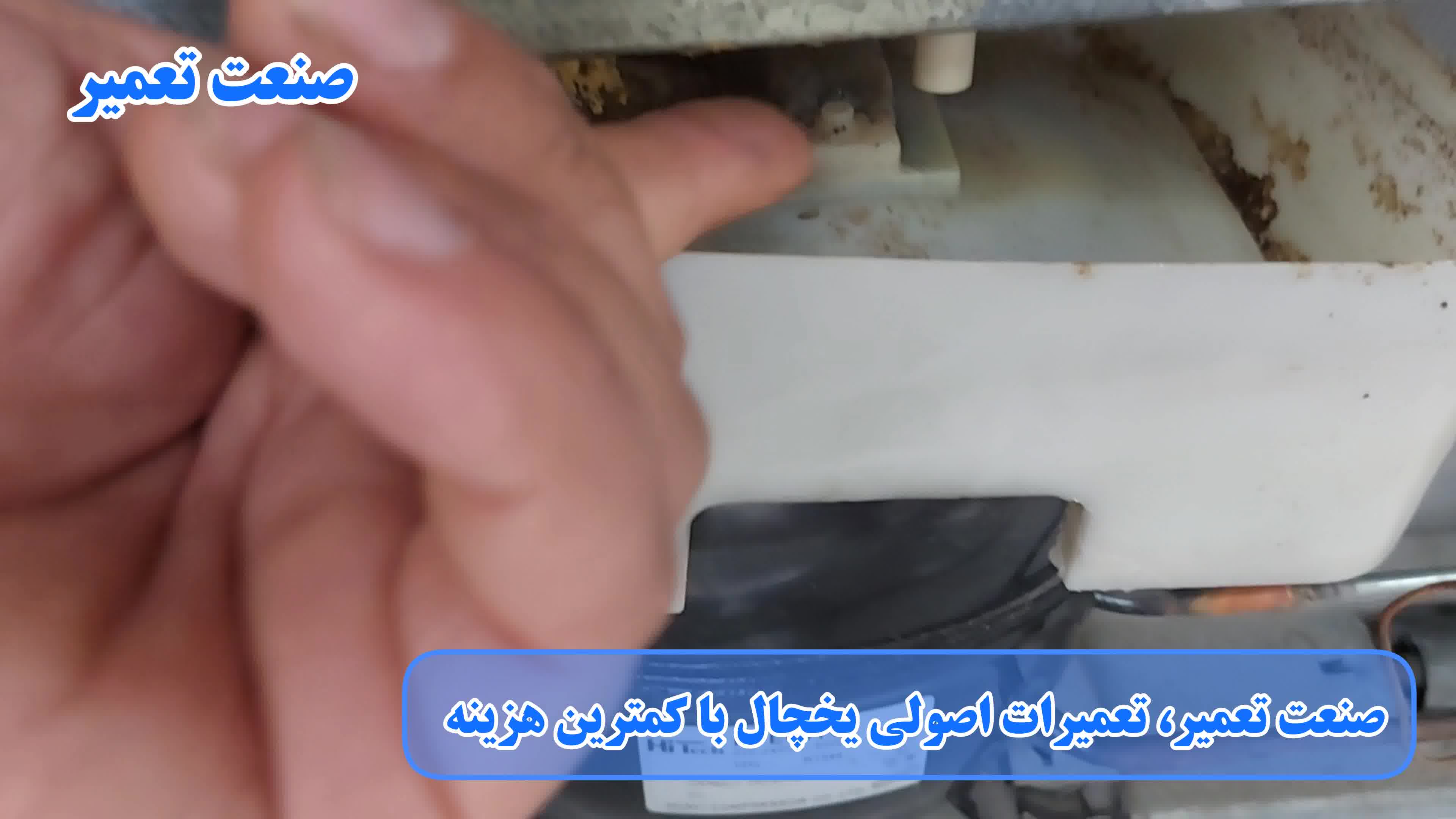 علت جمع شدن آب کف جا میوه ای یخچال