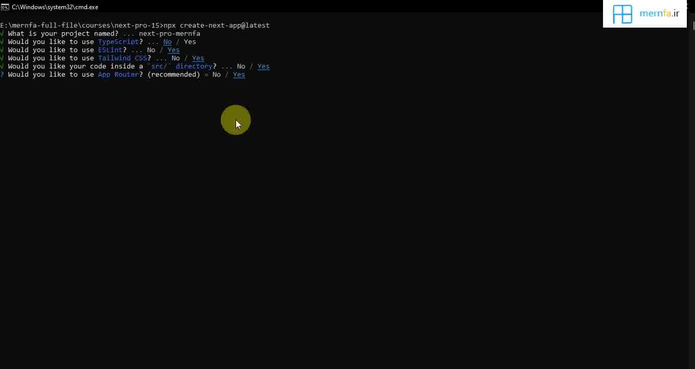 آموزش Next.js 15 مرن فا - #4