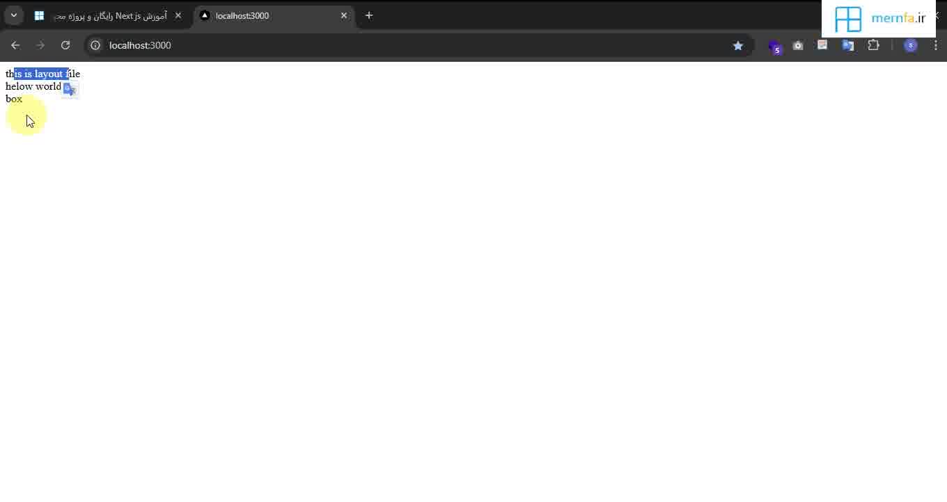 آموزش Next.js 15 مرن فا - #10