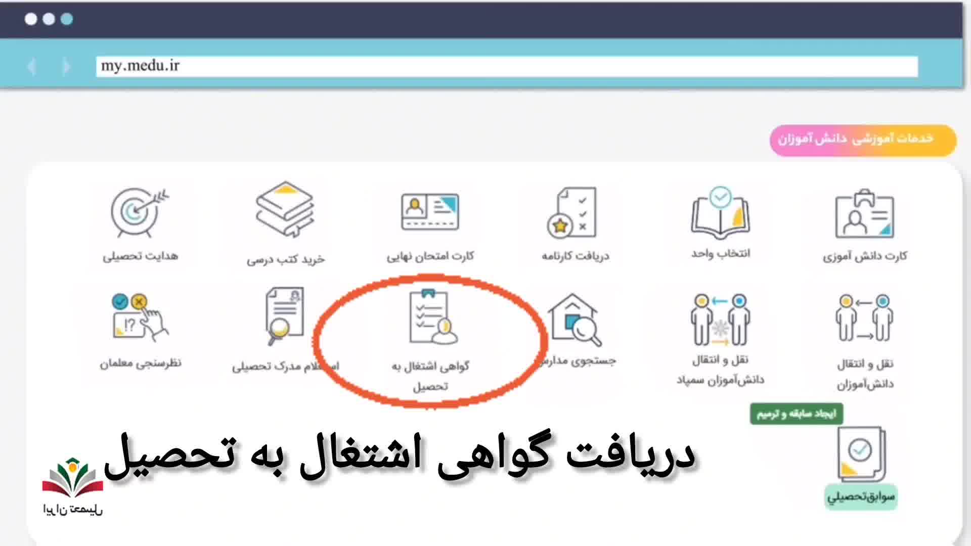اموزش استفاده از سایت مای مدیو